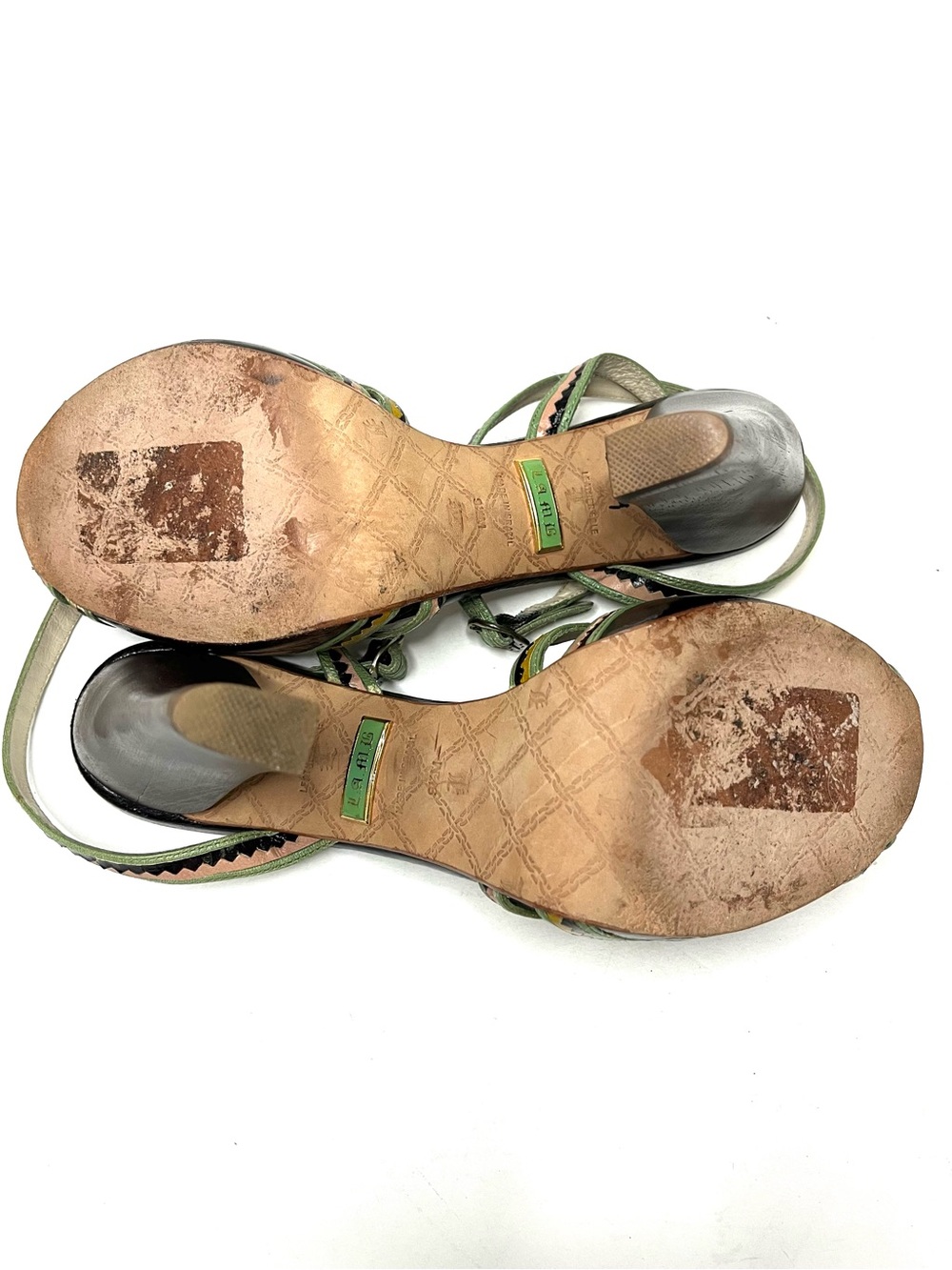 L.A.M.B. Platform Sandals - Size 9.5 - Picture 9 of 9